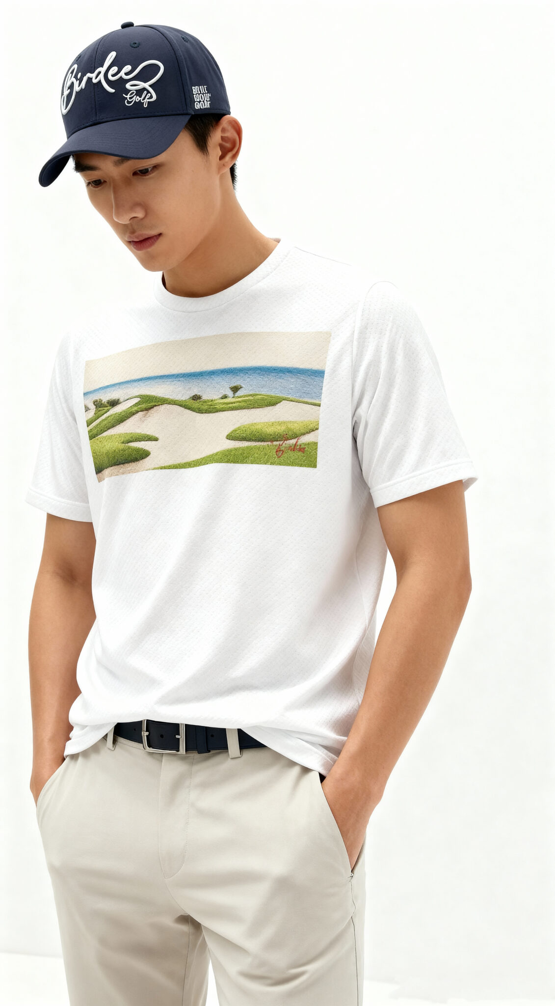 TEE SHIRT BEACH WHITE 1
