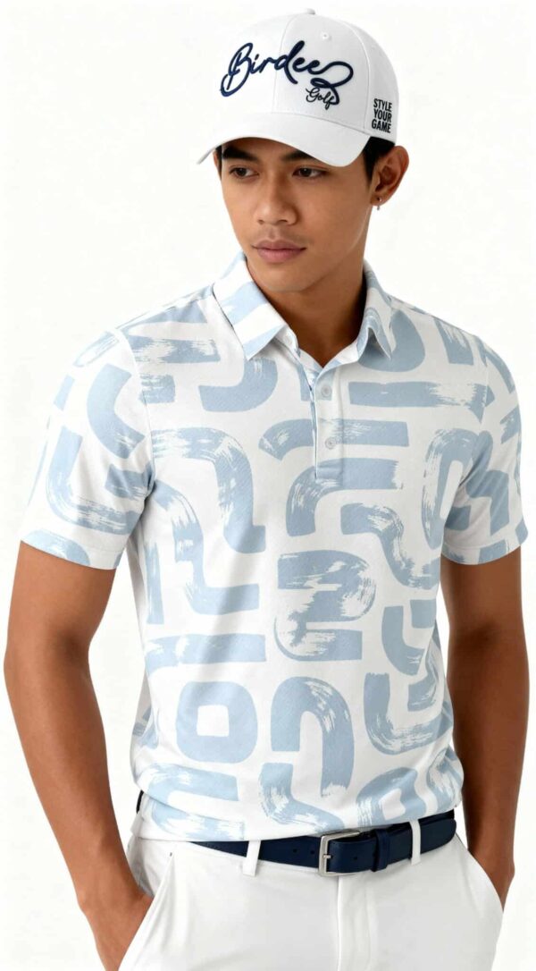 POLO GRAFFITI BLUE 1