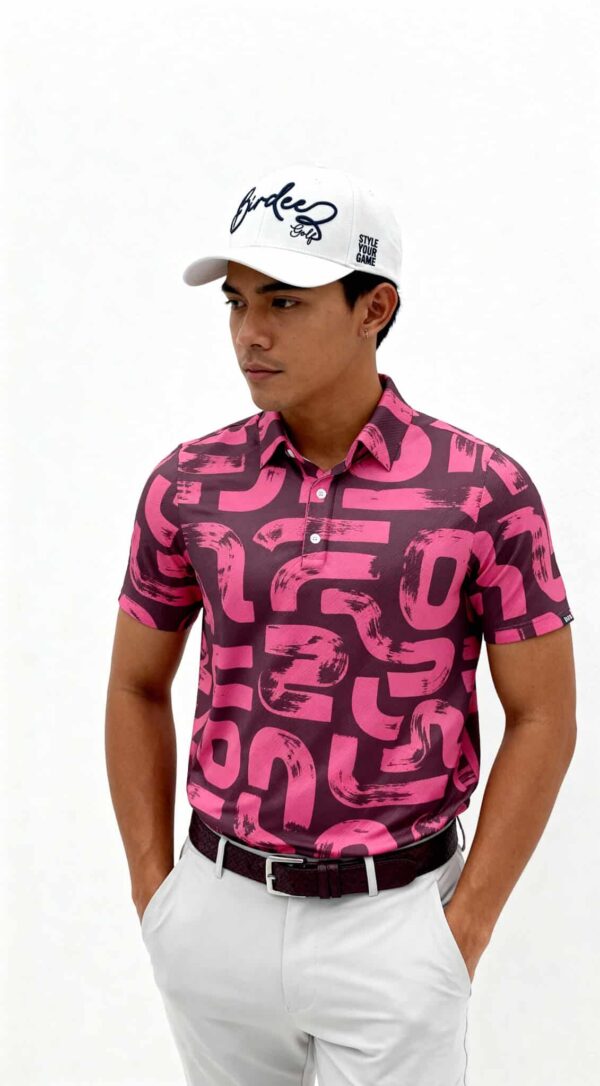POLO GRAFFITI RED1