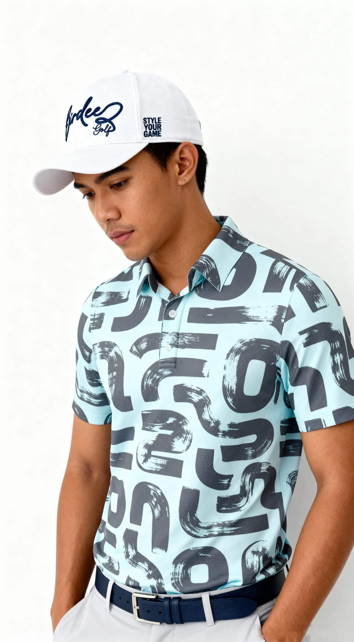 POLO GRAFFITI WATER GREEN 1