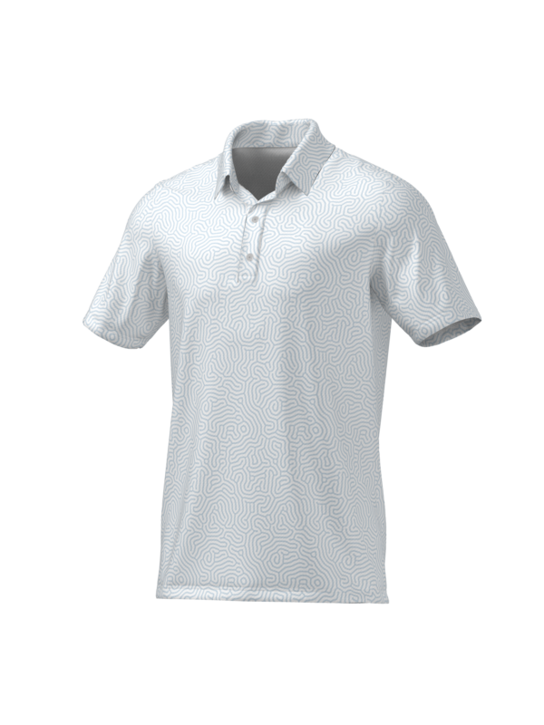 PS145M2GS-CC67877-view1-pose15 "Explore Birdeez's collection of custom golf polos, designed for style and performance on the green. With a range of colors and designs to choose from, you can create your unique look for every round. Elevate your game with Birdeez today! #Birdeez #GolfPolos #CustomApparel #PerformanceWear #GolfFashion"