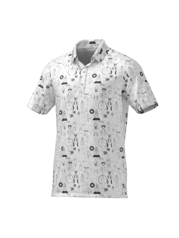 PS145M2GS-ED03422-view1-pose15 "Explore Birdeez's collection of custom golf polos, designed for style and performance on the green. With a range of colors and designs to choose from, you can create your unique look for every round. Elevate your game with Birdeez today! #Birdeez #GolfPolos #CustomApparel #PerformanceWear #GolfFashion"
