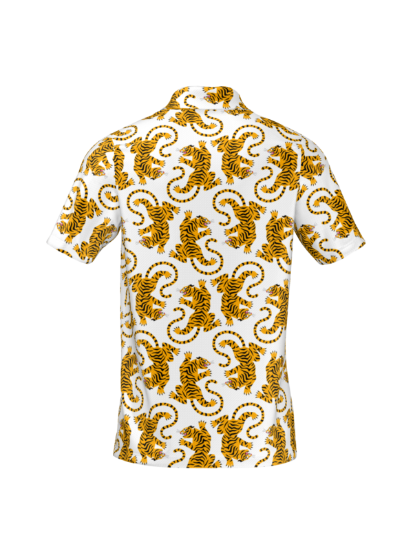 PS145M2GS-LD17038-view1-pose8 "Explore Birdeez's collection of custom golf polos, designed for style and performance on the green. With a range of colors and designs to choose from, you can create your unique look for every round. Elevate your game with Birdeez today! #Birdeez #GolfPolos #CustomApparel #PerformanceWear #GolfFashion"