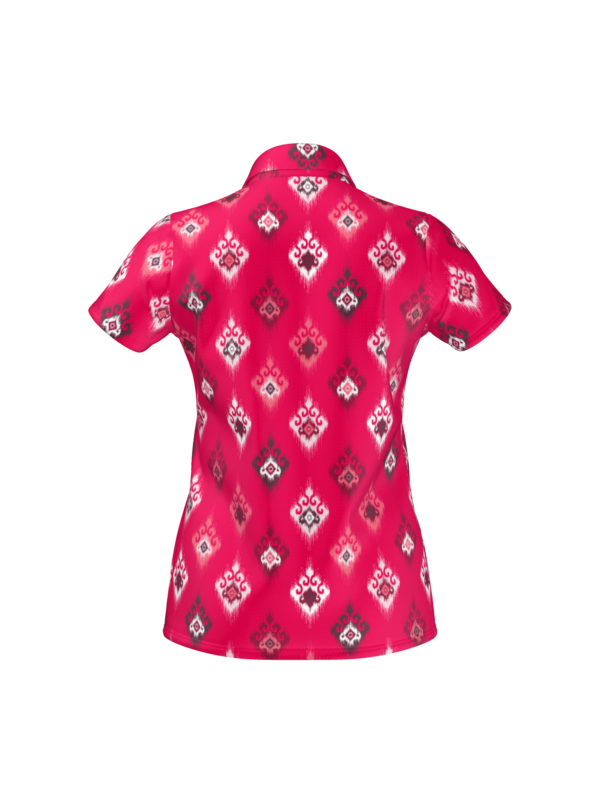 PS145W2GS-AC64284-view1-pose8 "Explore Birdeez's collection of custom golf polos, designed for style and performance on the green. With a range of colors and designs to choose from, you can create your unique look for every round. Elevate your game with Birdeez today! #Birdeez #GolfPolos #CustomApparel #PerformanceWear #GolfFashion"