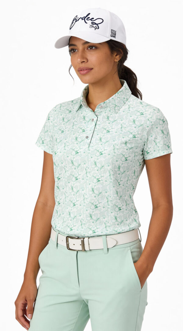 FLOWERS POLO WOMAN