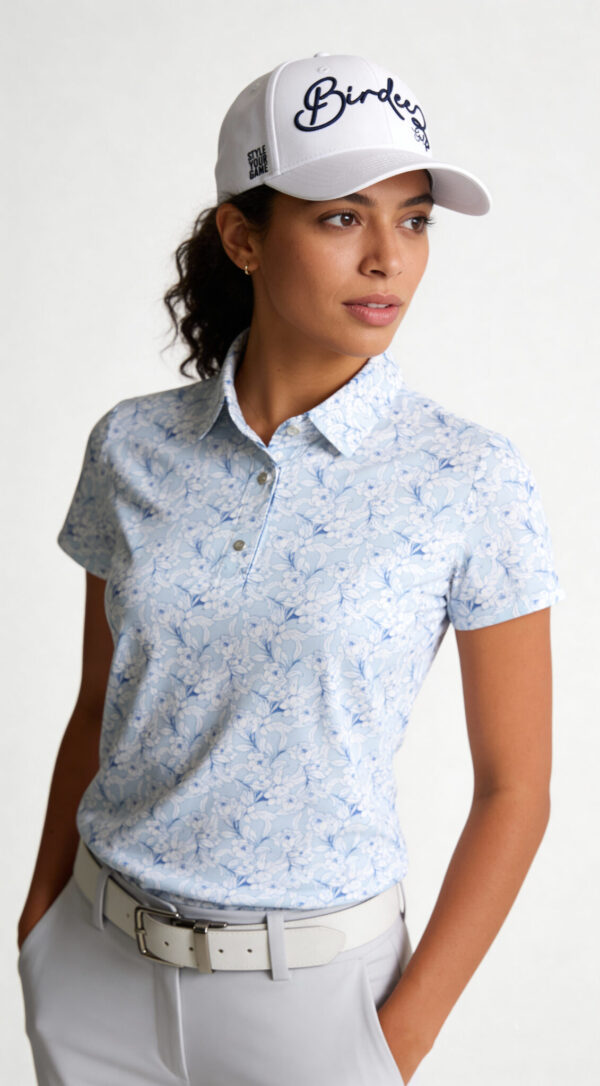 FLOWERS POLO WOMAN