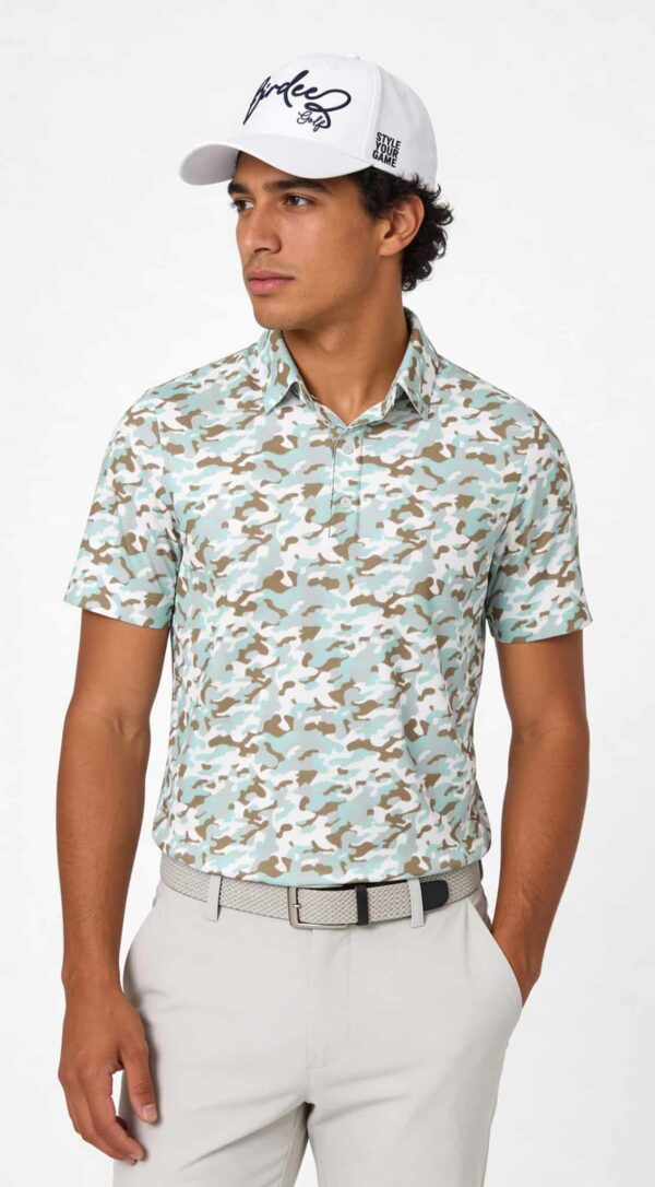 CAMOUFLAGE POLO MAN