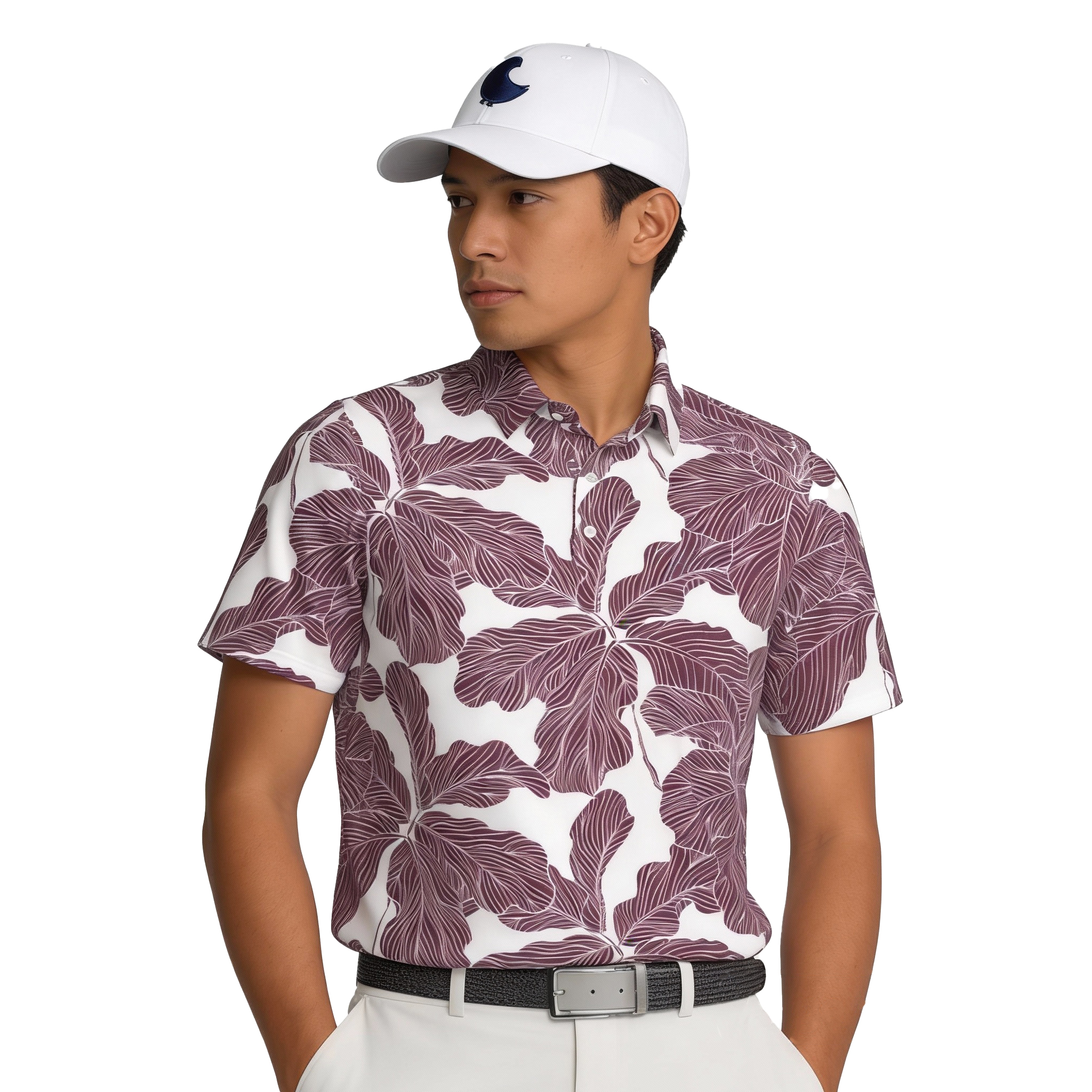 LUISITA PALM MARROON