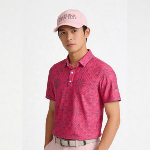 STA ELENA POLO MAN ETHNIC FUSHIA