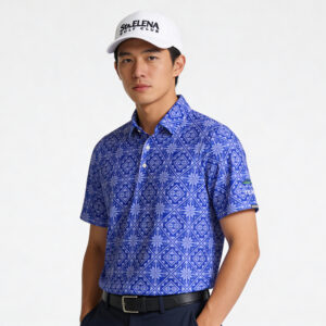 STA ELENA POLO MAN ETHNIC ROYAL BLUE